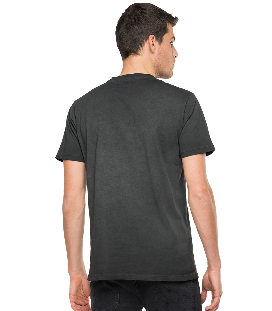 ガーメントダイコットンジャージーARMY Tシャツ 詳細画像 ブラック 2